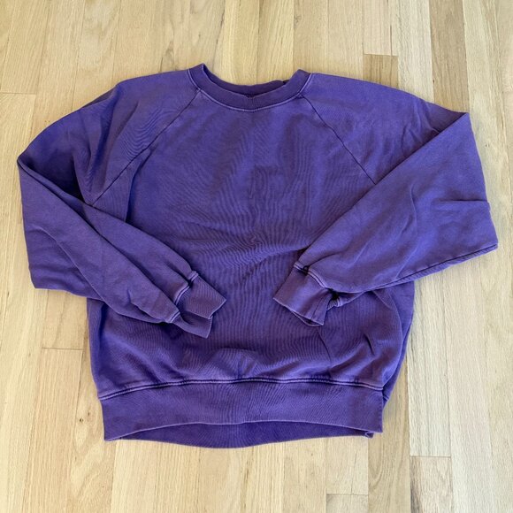 Gap purple VintageSoft Crewneck Sweatshirt - Picture 1 of 2